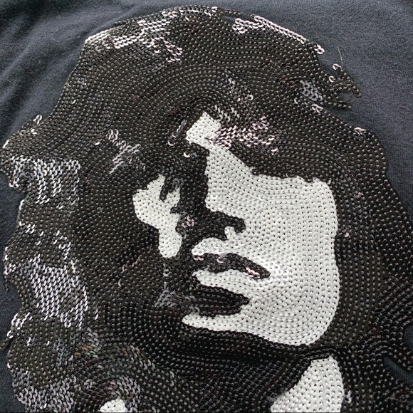 Dartin Bonaparto sequined unisex graphic tee - Picture 2 of 10